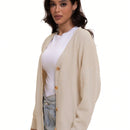Outball cardigan de mujer, nueva coleccion 2024 cardigan con botones grandes moda top
