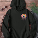 Ezwear sudadera con capucha de manga larga, impresion de eslogan, casual y holgada para mujer, otono/invierno