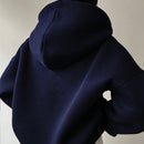 Essnce sudadera con capucha informal con estampado de letras para mujer, para uso diario