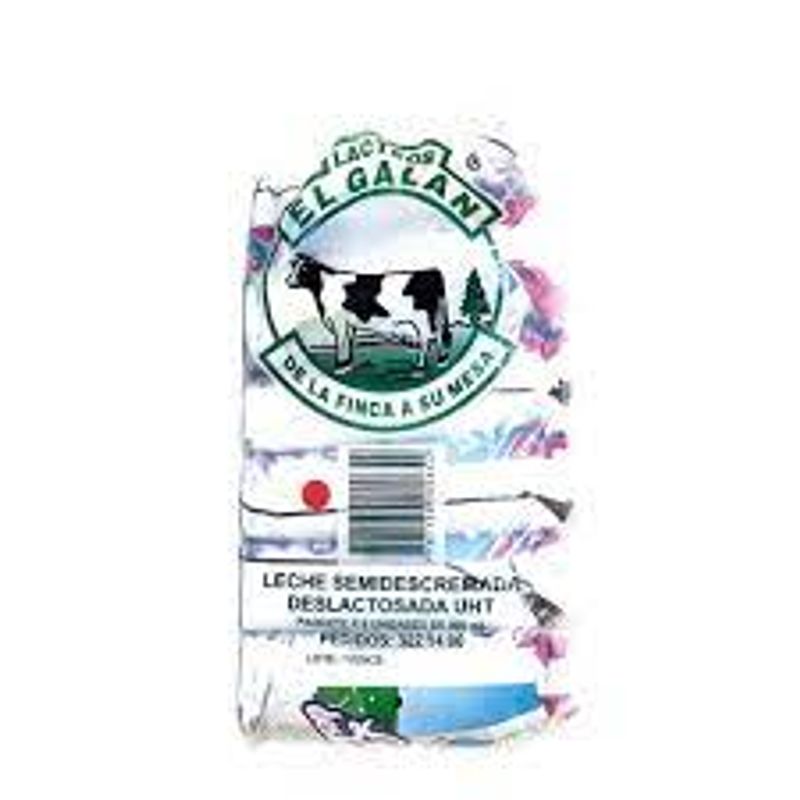 LECHE GALAN 800ML SEMIDESCREMADA UHT