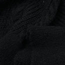 Lune nuevo sueter de punto informal con ajuste suelto, estilo de bloques de color clasico en negro y blanco. cardigan de punto oversize de moda para mujer, otono/invierno