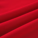 Ezwear sudadera con capucha de ajuste holgado y gruesa con estampado minimalista "feliz ano nuevo" de color rojo casual para mujer
