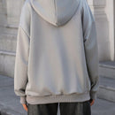 Essnce sudadera casual con capucha, de manga larga, con estampado de letra, hombros caidos y cordon, para otono/invierno, para mujer