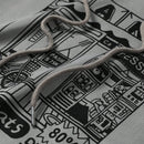 Essnce sudadera casual con capucha, de manga larga, con estampado de letra, hombros caidos y cordon, para otono/invierno, para mujer