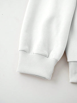 Ezwear sudadera holgada informal con capucha y estampado de arbol de navidad simple, adecuada para otono/invierno para mujeres