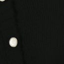 Essnce cardigan informal de mujer con un solo botonadura y lazo de cinta para otono/invierno