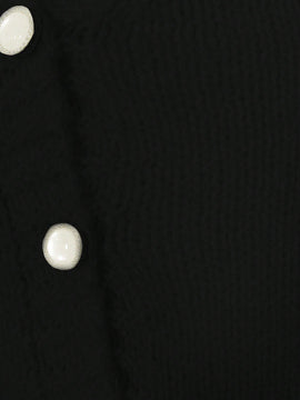 Essnce cardigan informal de mujer con un solo botonadura y lazo de cinta para otono/invierno