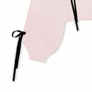 Essnce cardigan informal de mujer con un solo botonadura y lazo de cinta para otono/invierno