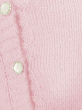 Essnce cardigan informal de mujer con un solo botonadura y lazo de cinta para otono/invierno
