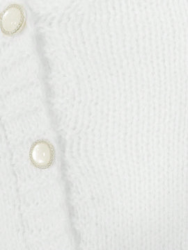 Essnce cardigan informal de mujer con un solo botonadura y lazo de cinta para otono/invierno