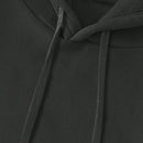 Ezwear sudadera corta con capucha unicolor para mujer