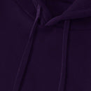 Ezwear sudadera corta con capucha unicolor para mujer
