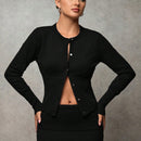 Bae cardigan de mujer para otono/invierno de color gris con decoracion de botones, acogedor y suave, adecuado para el dia de accion de gracias, halloween, navidad, oficina, escuela, citas, fiestas, uso casual