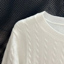 Essnce cardigan suelto y casual de mujer de un solo abotonado, de color liso, manga larga, para otono/invierno