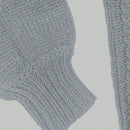 Moosta cardigan informal de manga de globo con nudo delantero de unicolor para otono/invierno