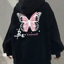 Sudadera unisex elegante, estilo regular, con capucha y cordon, informal, de manga larga