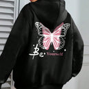 Sudadera unisex elegante, estilo regular, con capucha y cordon, informal, de manga larga