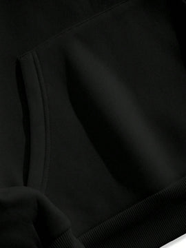 Sudadera unisex elegante, estilo regular, con capucha y cordon, informal, de manga larga