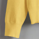 Essnce cardigan suelto y casual de mujer de un solo abotonado, de color liso, manga larga, para otono/invierno