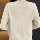Essnce cardigan suelto y casual de mujer de un solo abotonado, de color liso, manga larga, para otono/invierno