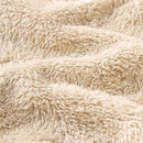 Sudadera con capucha de forro polar aislante termico con estampa de oso negro