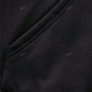 Sudadera con capucha de forro polar aislante termico con estampa de oso negro