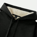 Ezwear sudadera holgada casual de cuello alto con media cremallera, estampado de la letra california, color blanco, con cordon ajustable, esponjosa y gruesa, apropiada para otono/invierno
