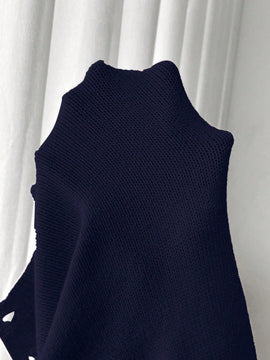 Moosta mujer chaqueta de punto de unicolor con cuello redondo, manga larga, de abotonadura sencilla, versatil y de moda, para otono/invierno