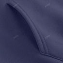 Sudadera con capucha casual de mujer con emblema grafico california y eslogan, azul, para otono/invierno