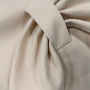 Clasi abrigo de lana de unicolor elegante con cierre envolvente para mujer, para otono/invierno