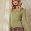 Westfade cardigan de sueter de punto suave