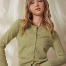 Westfade cardigan de sueter de punto suave