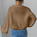 Essnce cardigan holgado y tejido suelto, manga larga informal para otono/invierno