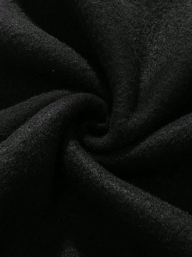 Ezwear sudadera con capucha de manga larga minimalista con estampado de letras para mujer, uso casual diario, parte superior navidena