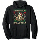 Sudadera con capucha de navidad para mujeres, sudadera abultada con capucha, sueter de navidad feo, sudadera de forro polar, sueteres de manga larga, sudadera tipo pullover, atuendos de otono, ropa de invierno
