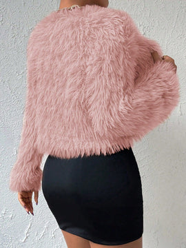 Allurite cardigan de mujer, sueter suave de unicolor, estilo simple y de moda casual para el dia a dia