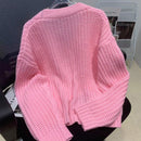 Frenchy cardigan de manga larga suave y acogedor, de corte holgado y estilo informal, a la moda y versatil, de longitud cropped, para mujer