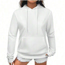 Sudadera con capucha navidena para mujer, sudadera con capucha tipo sueter navideno feo, sudadera con forro polar, sueteres de manga larga, jerseys, atuendos de otono, ropa de invierno