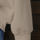Ezwear sudadera con capucha casual para mujer, impresion de eslogan, otono/invierno