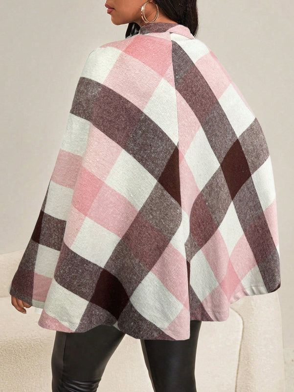 Lady abrigo de mujer de manga larga con cuello alto, botones dorados, estilo elegante para ocasiones casuales, de fiesta, boda, de oficina, en otono e invierno, en colores negro, blanco y gris, talla grande, nuevo.