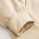 Ezwear sudadera color albaricoque para mujer, ropa de primavera