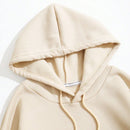 Ezwear sudadera color albaricoque para mujer, ropa de primavera