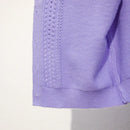 Maija chaqueta corta de punto de manga abullonada de unicolor casual para mujer, otono