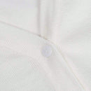 Yesfashion sueter tipo cardigan informal de punto con mangas 3/4 y corte tipo bolero abierto al frente para mujer