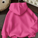 Ezwear sudadera holgada informal con capucha y estampado de arbol de navidad simple, adecuada para otono/invierno para mujeres