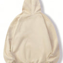 Ezwear sudadera con capucha informal con cordon para mujeres, estampado con letras, para otono/invierno
