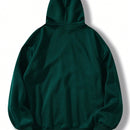 Essnce sudadera con capucha informal con cordon y estampa de letras, talla grande, para otono/invierno