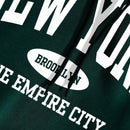 Essnce sudadera con capucha informal con cordon y estampa de letras, talla grande, para otono/invierno