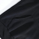 Ezwear sudadera con capucha informal con cordon para mujeres, estampado con letras, para otono/invierno