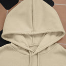 Ezwear sudadera con capucha casual de mujer con estampado de eslogan de tiburon, para otono/invierno